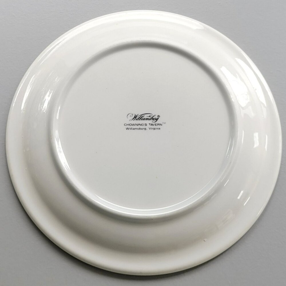 Vintage Homer Laughlin Chownings Tavern Dinner Plate Peacock Restaurant Ware USA - Picture 8 of 12